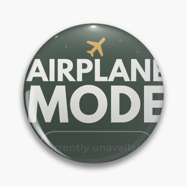 Item preview, Airplane Mode Vintage Olive Minimal Design designed and sold by Uvclick.