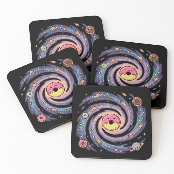 Item preview, GLAZEY – Cosmic Donut Galaxy Center Retro Space Aesthetic designed and sold by jongjava.