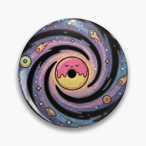 Item preview, GLAZEY – Cosmic Donut Galaxy Center Retro Space Aesthetic designed and sold by jongjava.