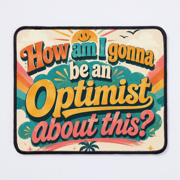 Item preview, Be an Optimist designed and sold by fadeinkstudio.