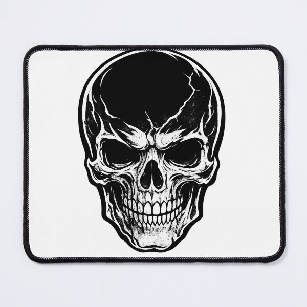 Item preview, Classic Dark Skull Face designed and sold by Ghost Of Chill.