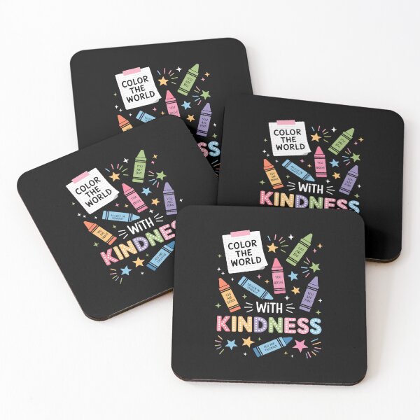Item preview, Color The World with Kindness Crayon Positivity Teacher designed and sold by SapfireStuArt.