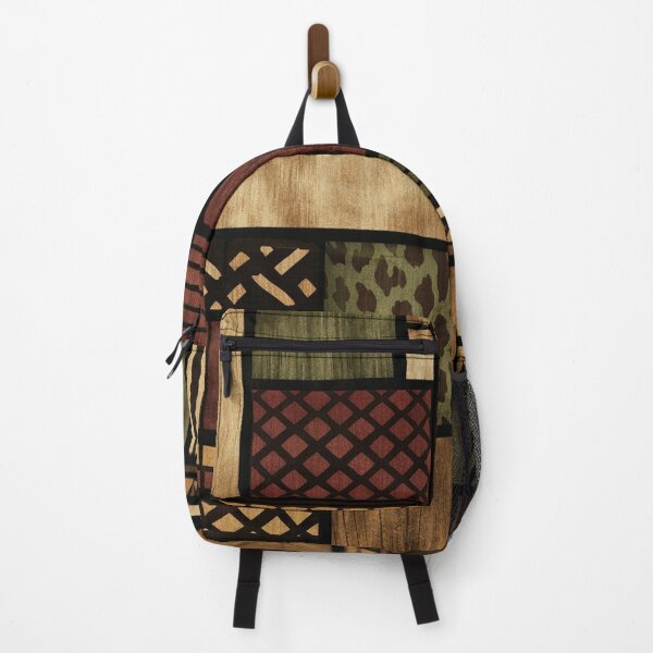 Item preview, African Safari Patchwork - Tribal Geometric and Animal Print Pattern designed and sold by myforestfog.