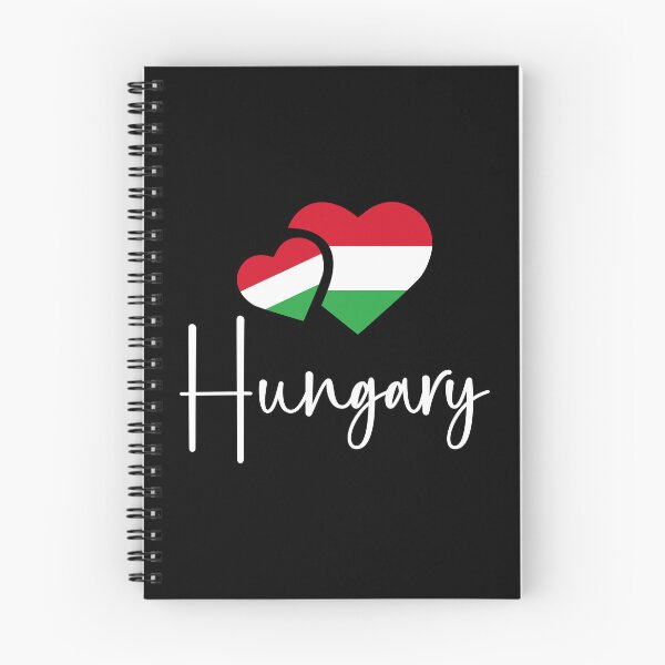 Item preview, Hungary Handwritten Text with Heart Motif designed and sold by Fabrikola.