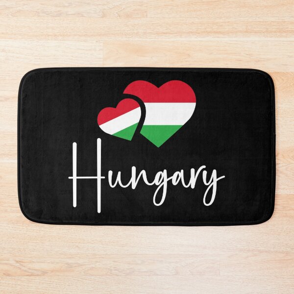 Item preview, Hungary Handwritten Text with Heart Motif designed and sold by Fabrikola.