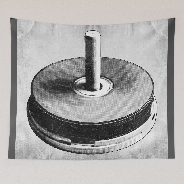 Item preview, CD Spindle Disc Stack Dead Media Digital Relic designed and sold by Ghoul Enterprises.