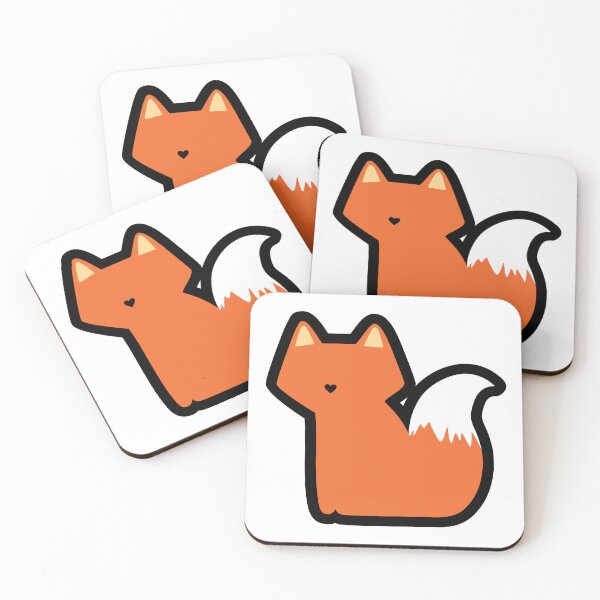 Item preview, Cute Kawaii Orange Fox Illustration designed and sold by Jam Dream.