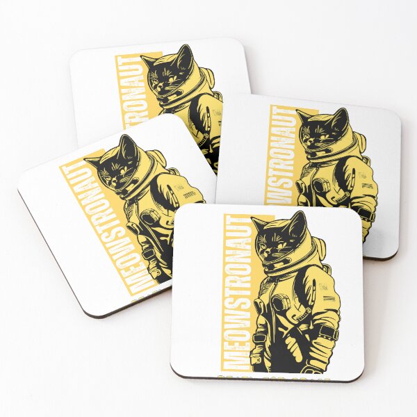 Item preview, Funny Astronaut Cat Shirt – Meowstronaut Space Cat Vintage Retro designed and sold by DrimitStore.