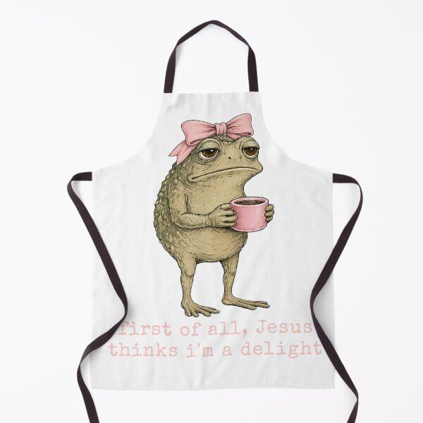 Item preview, first of all jesus think's i'm a delight frog meme designed and sold by CAnastazyshop.