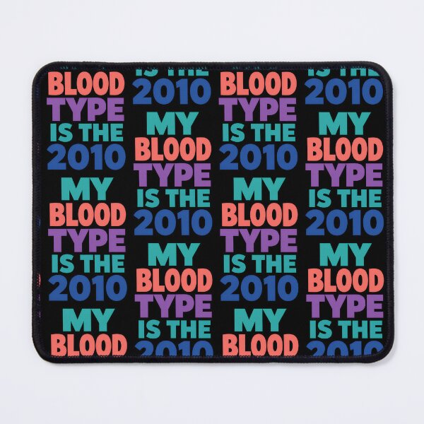 Item preview, My Blood Type Is The 2010s Retro Internet Generation Design designed and sold by TeeTimeTreasure.