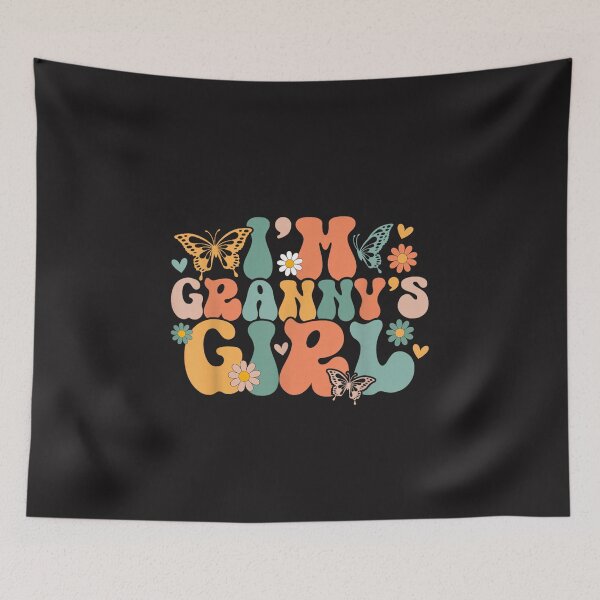 Item preview, I'm Granny's Girl Cute Granddaughter Family Love Retro Design designed and sold by kiralynstration.
