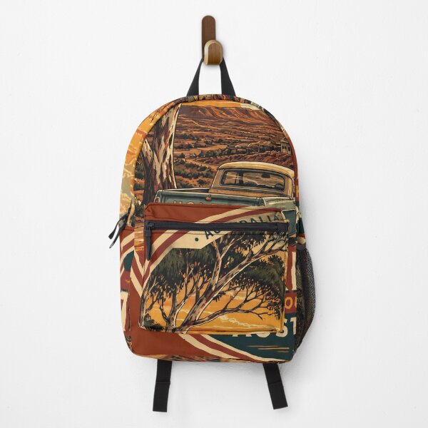 Item preview, Broken Hill NSW — Retro Outback Travel Badge designed and sold by Random Designs.