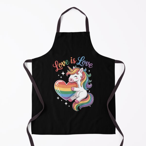 Item preview, Cute LGBTQ Unicorn With Rainbow Love designed and sold by SapfireStuArt.