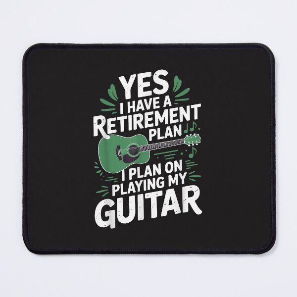 Item preview, Funny Guitar Retirement Plan Musician Acoustic Guitar Player Design designed and sold by kiralynstration.