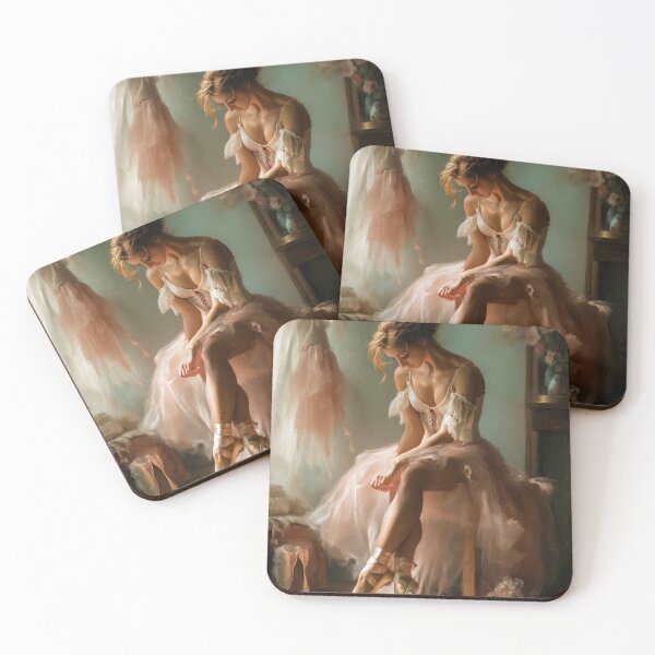 Item preview, Dreamy elegant ballerina designed and sold by redpoppycreates.