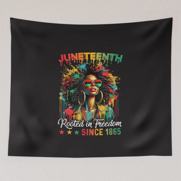 Item preview, Juneteenth Rooted in Freedom Since 1865 Black Women Design designed and sold by kiralynstration.