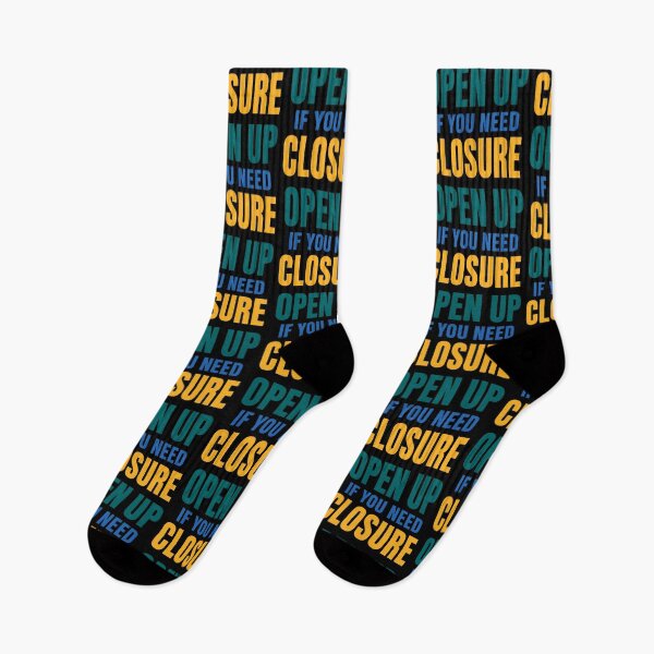 Item preview, Open Up If You Need Closure Funny Relationship Quote Design designed and sold by TeeTimeTreasure.