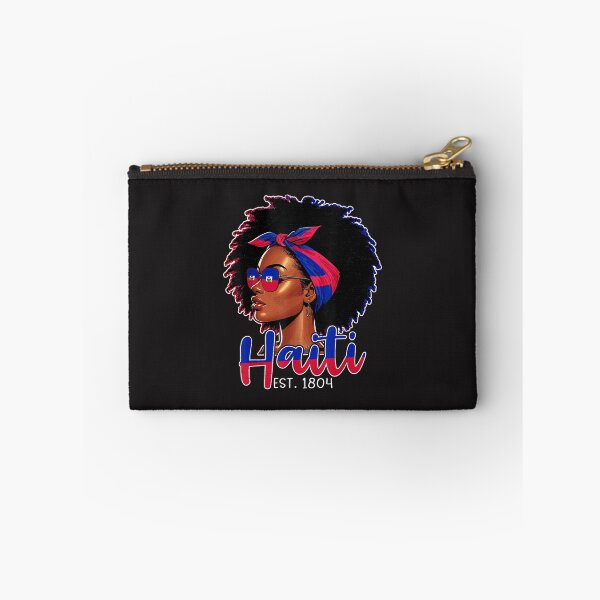 Artikelvorschau, Stolzes haitianisches Mädchen, Flagge von Haiti 1804, Design für afrikanische Frauen, Kulturerbe entworfen und verkauft von kiralynstration.