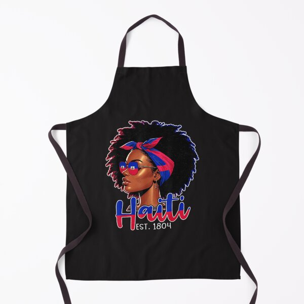 Item preview, Proud Haitian Girl Haiti 1804 Flag Afro Women Heritage Design designed and sold by kiralynstration.