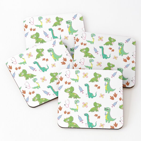 Item preview, Dinosaur Medical Team Gift for Kids designed and sold by karolaart.