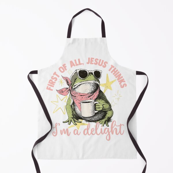Item preview, first of all jesus think's i'm a delight frog meme designed and sold by CAnastazyshop.
