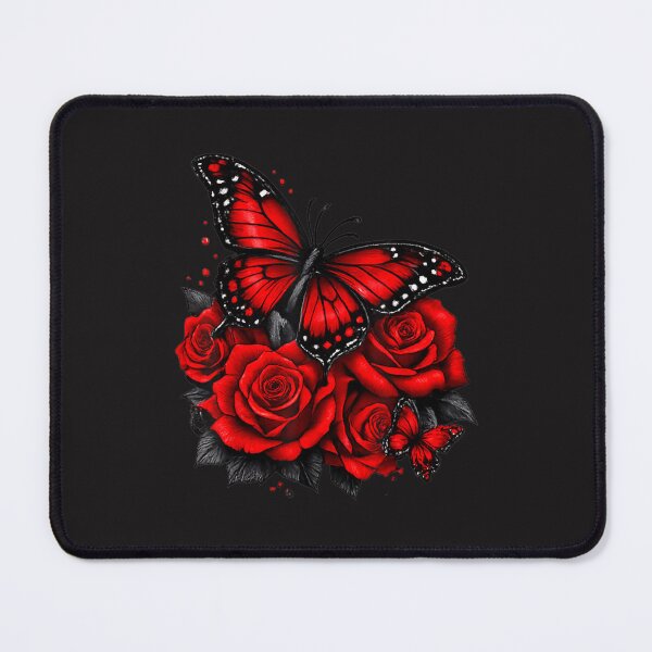 Item preview, Beautiful Red Butterfly Vintage Aesthetic Women Nature Design designed and sold by kiralynstration.