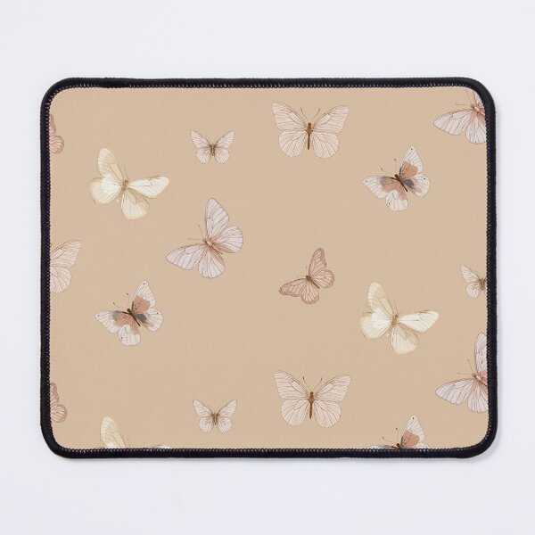 Item preview, Neutral Butterfly Pattern | Minimalist Boho Beige Aesthetic Design designed and sold by CosmicAnomaly.