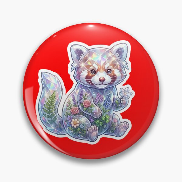 Item preview, Cute Floral Fantasy Animal Holographic Decal designed and sold by CuteRage.