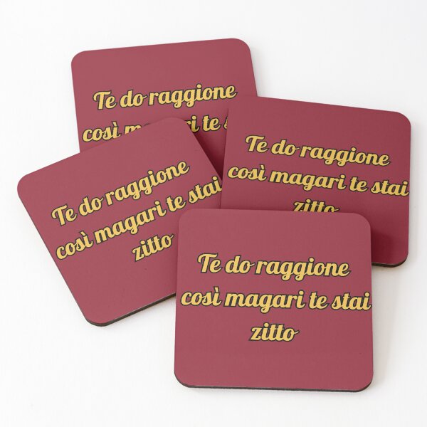 Item preview, Te Do Raggione Così Magari Te Stai Zitto - Frase Sarcasmo Romano designed and sold by mrk-21-.