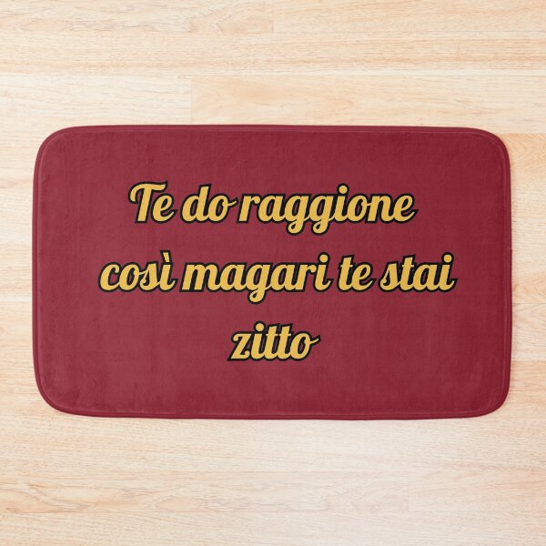 Item preview, Te Do Raggione Così Magari Te Stai Zitto - Frase Sarcasmo Romano designed and sold by mrk-21-.