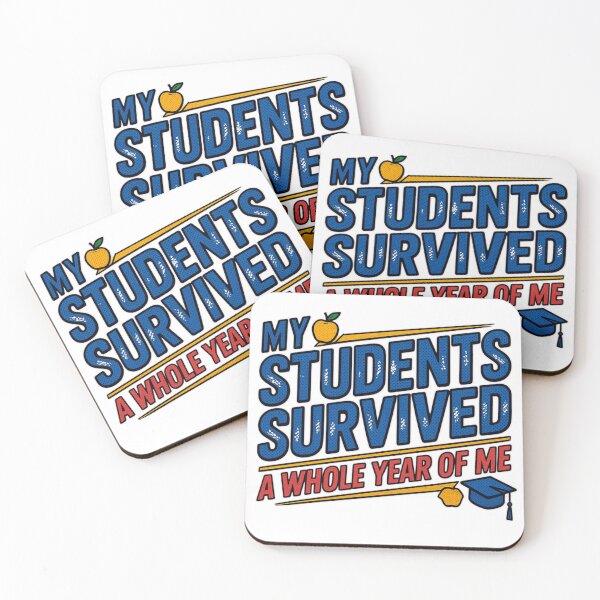 Item preview, Funny Teacher Shirt - My Students Survived A Whole Year Of Me - End of School Year Gift designed and sold by MerchlyMike.