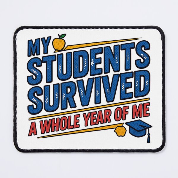 Item preview, Funny Teacher Shirt - My Students Survived A Whole Year Of Me - End of School Year Gift designed and sold by MerchlyMike.