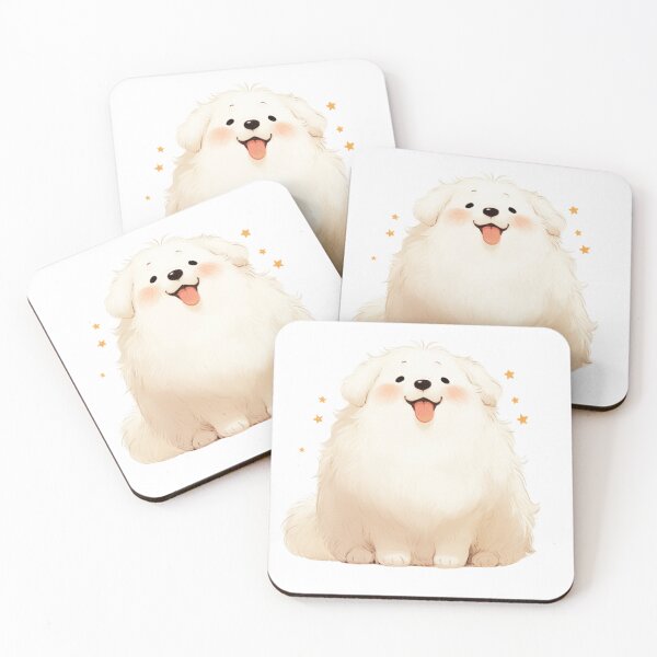 Item preview, Cute Great Pyrenees puppy dog designed and sold by MendaciousMina.