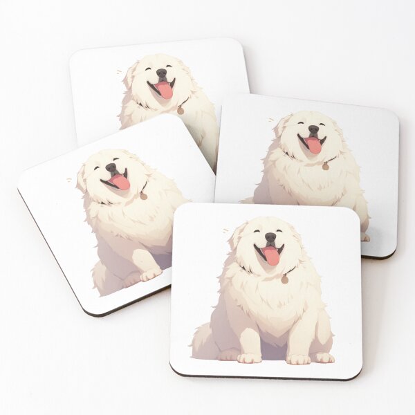 Item preview, Cute Great Pyrenees puppy dog designed and sold by MendaciousMina.