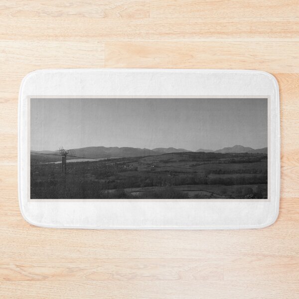Item preview, lomond hills looming over balloch (monochromatic) (april 2026) designed and sold by photosbykel.