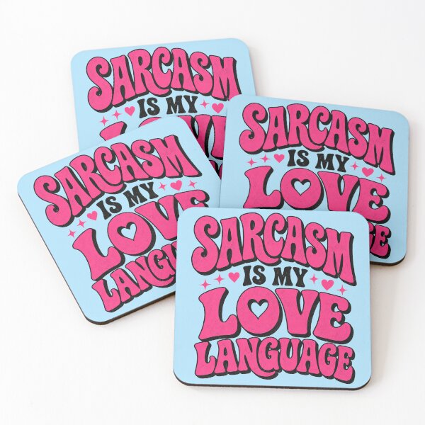 Item preview, Sarcasm Is My Love Language - Funny Retro Sarcastic Tee designed and sold by lexiangelus93.