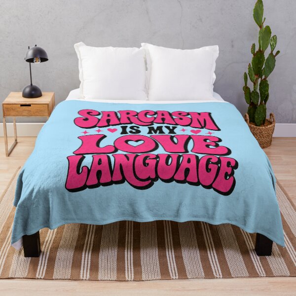 Item preview, Sarcasm Is My Love Language - Funny Retro Sarcastic Tee designed and sold by lexiangelus93.