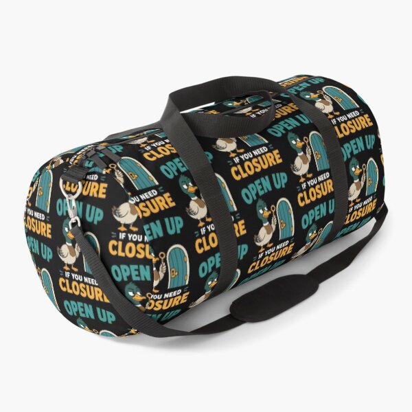 Item preview, Open Up If You Need Closure Funny Duck Pun Design designed and sold by TeeTimeTreasure.