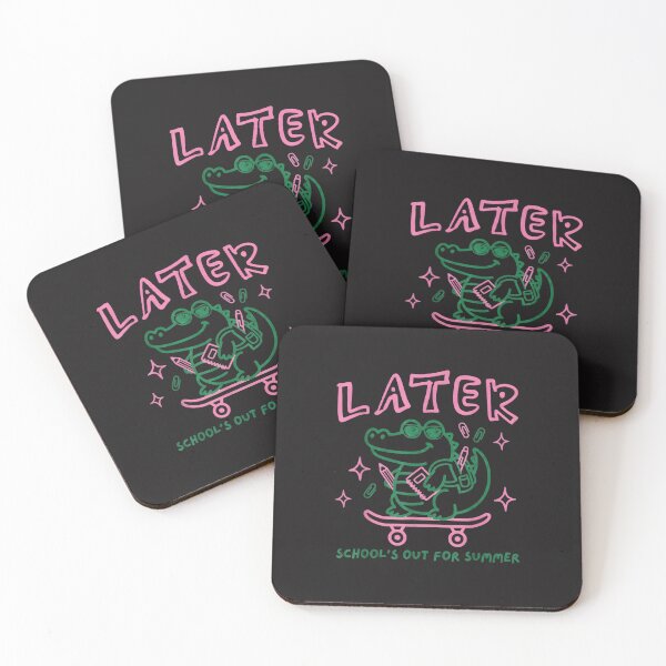 Item preview, Schools Out for Summer Funny Alligator Last Day School Design designed and sold by kiralynstration.