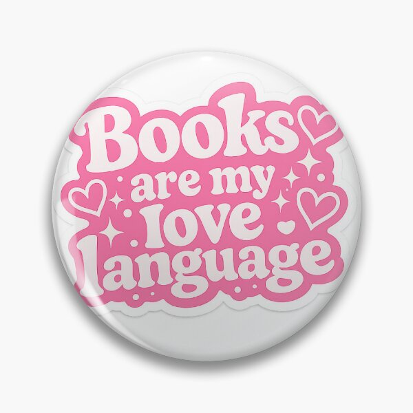 Item preview, Books Are My Love Language Sticker designed and sold by NamiClub.