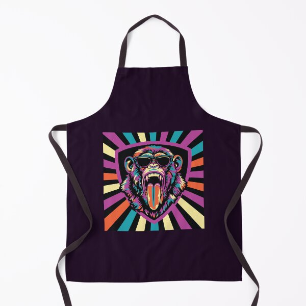 Item preview, Pop Art Cool Monkey  designed and sold by GinyHappyLogo.