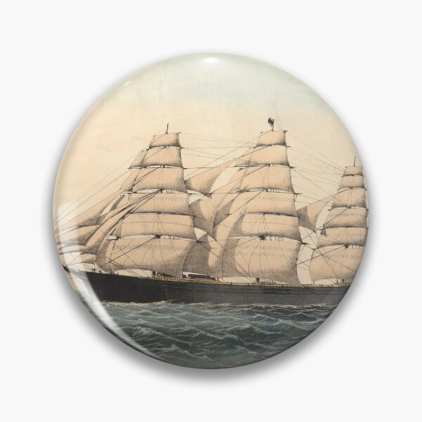 Item preview, Great Republic Clipper Ship | Nautical Art designed and sold by GammaRay.