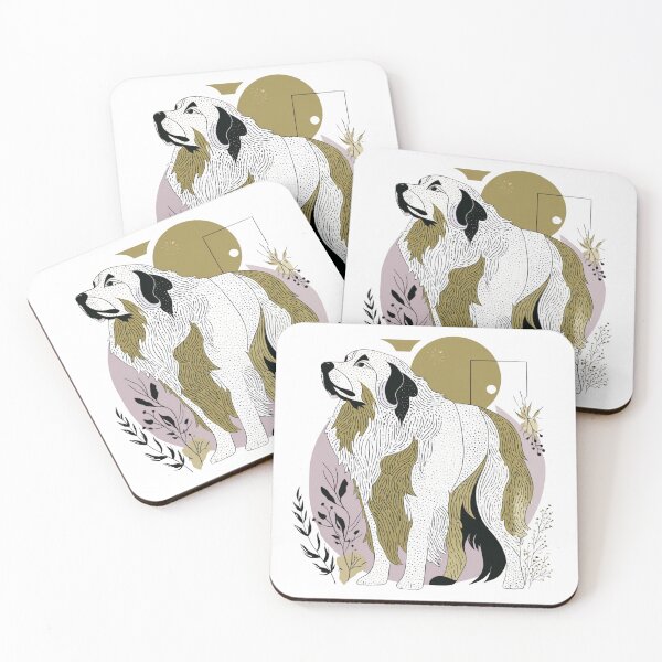 Item preview, Boho Great Pyrenees puppy dog designed and sold by MendaciousMina.