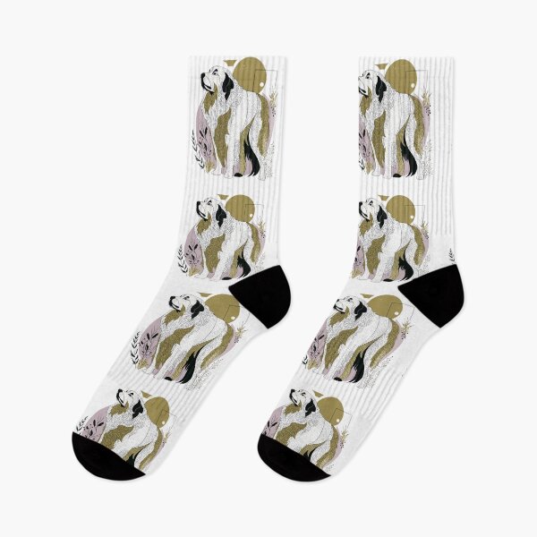 Item preview, Boho Great Pyrenees puppy dog designed and sold by MendaciousMina.