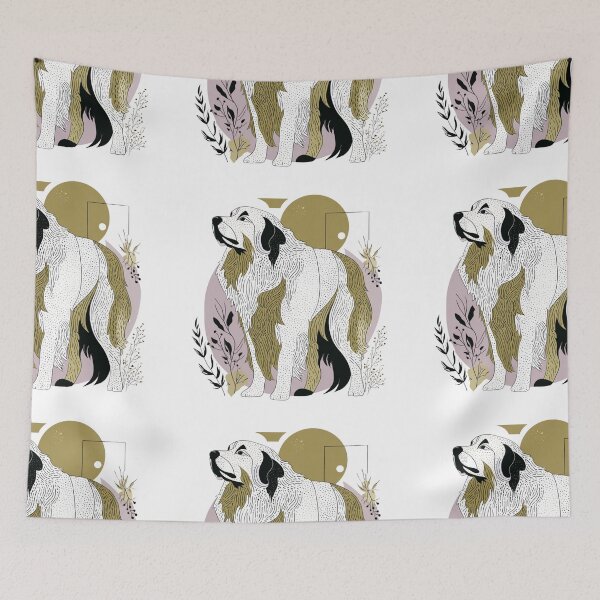 Item preview, Boho Great Pyrenees puppy dog designed and sold by MendaciousMina.