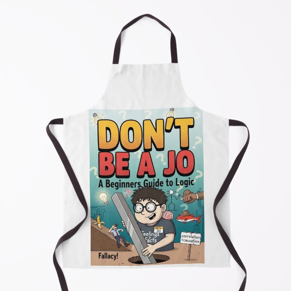 Item preview, Don't Be a Jo! Funny Logical Fallacies & Critical Thinking Guide designed and sold by AmericaReacts.