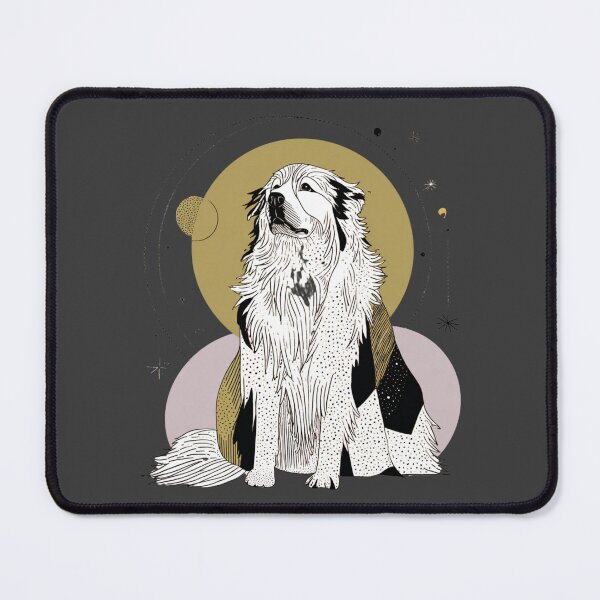 Item preview, Boho Great Pyrenees puppy dog designed and sold by MendaciousMina.