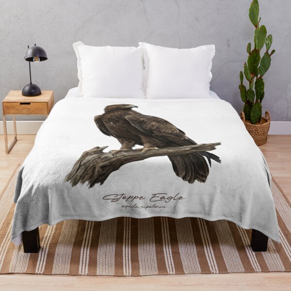 Item preview, Steppe Eagle on Branch designed and sold by Takeda-art.