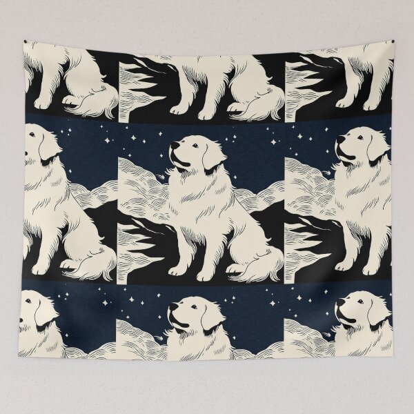 Item preview, Cute Great Pyrenees puppy dog designed and sold by MendaciousMina.