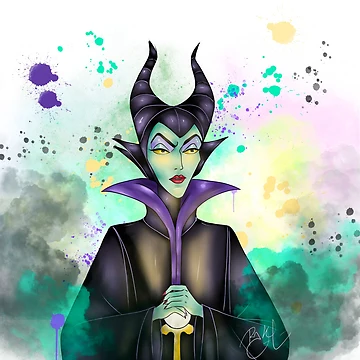 Artwork thumbnail, Maleficent by RakelFD